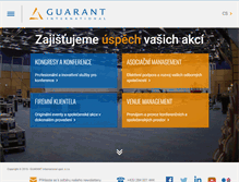 Tablet Screenshot of guarant.cz